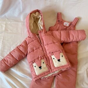 The Children's Place Pink Puffer Jacket